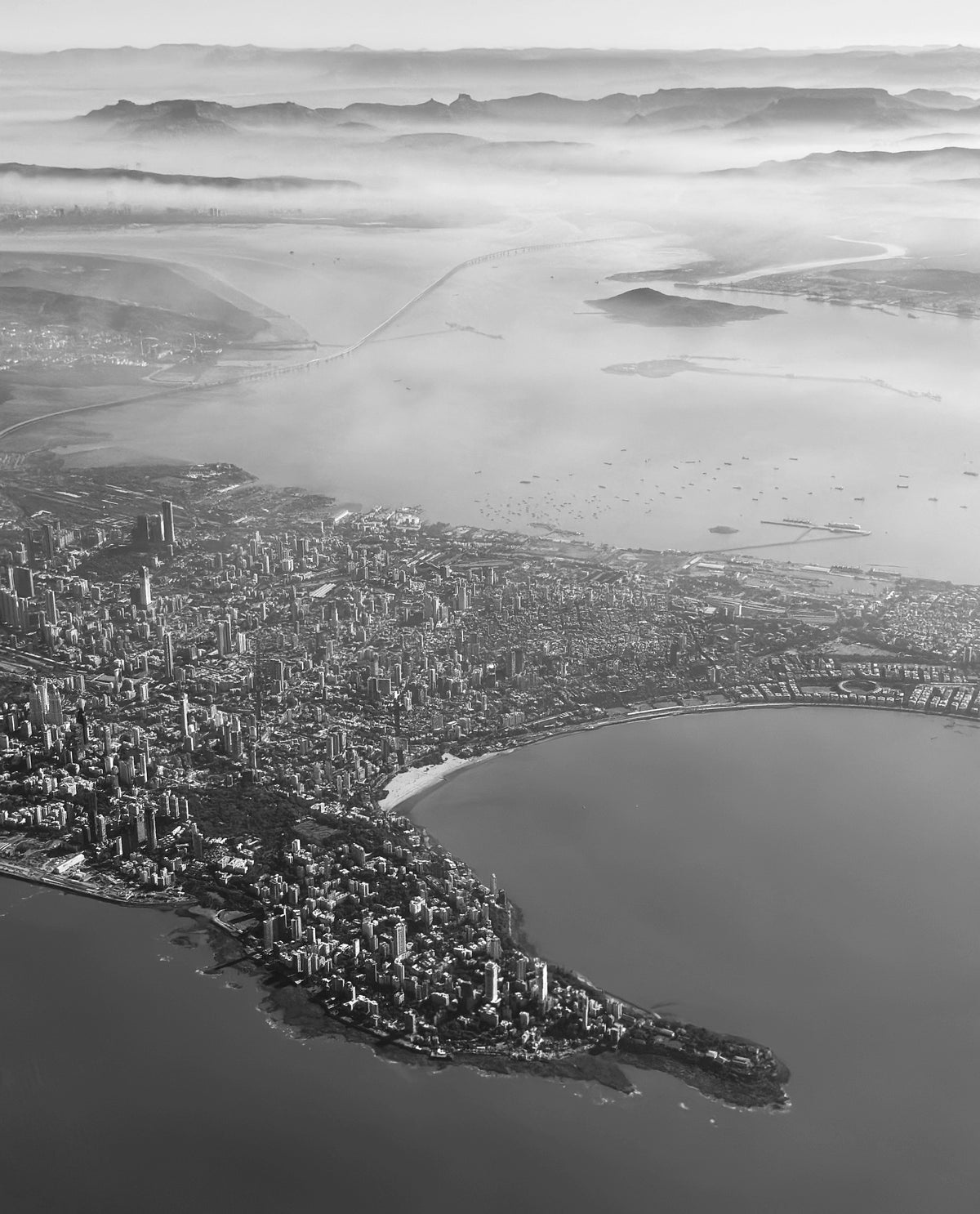 Tail End Bombay B&W